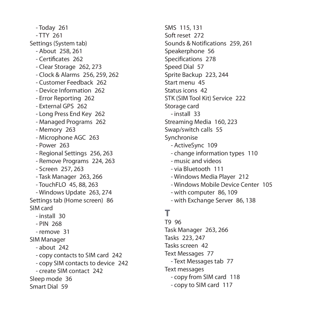 HTC FUZE user manual Today  